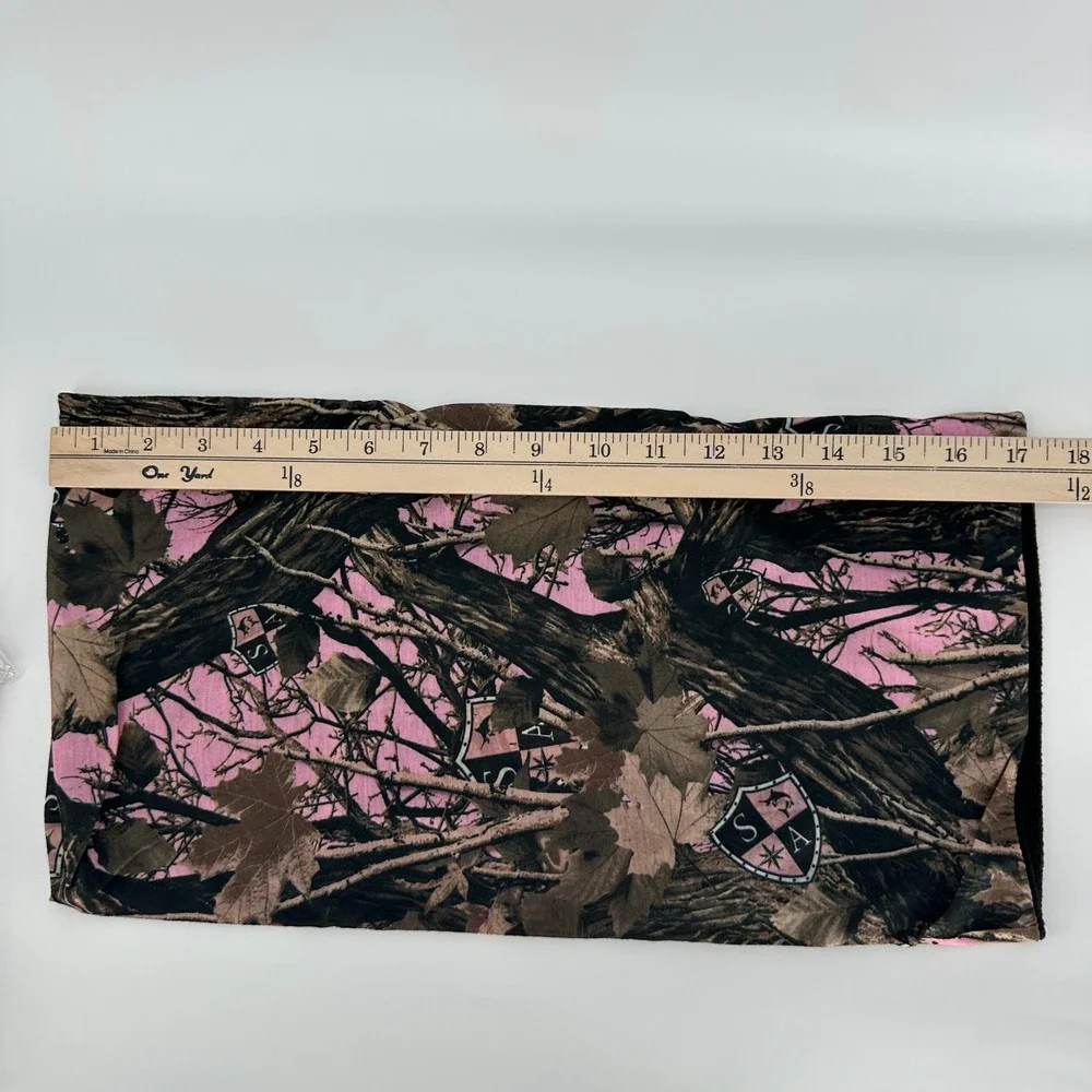 SAS Co Frost Tech Fleece Face Shield Pink‎ Camo Thermal Protection Cold Wind